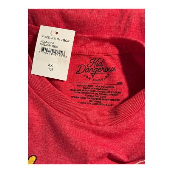 Kid Dangerous Yellowstone Graphic Tee Retro Style Short Sleeve XXL NWT - Picture 4 of 5